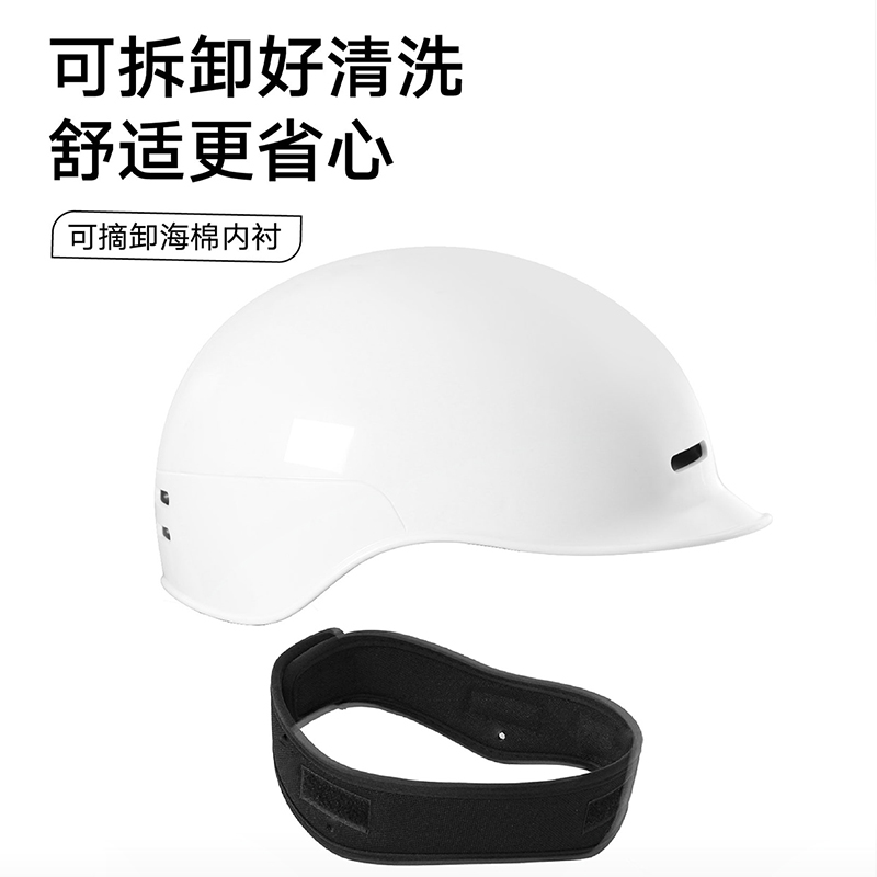 头盔成人夏季天电动车头盔男女轻便透气安全帽半盔