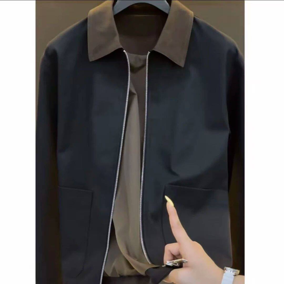 2026黑武士轻奢设计师春夏季新款奢潮男高端外套Z116