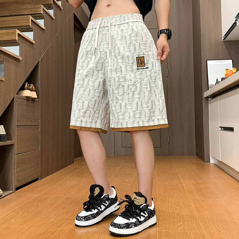 男士夏季新款五分裤潮流百搭宽松薄款外穿休闲运动短裤夏装男装