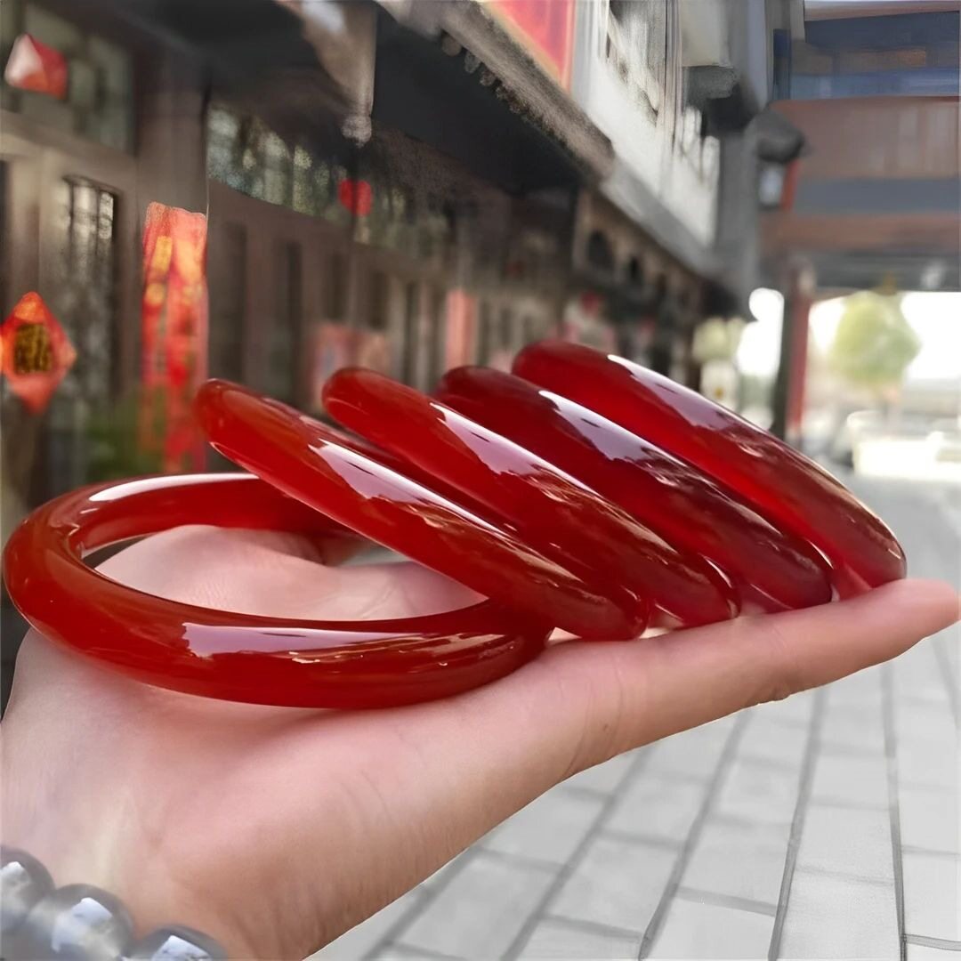官方保障正品帝王红玛瑙玉髓手镯