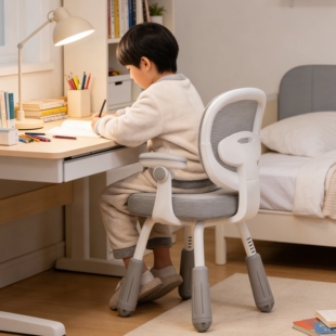儿童学习椅子可调节升降学生写作业写字学习矫正坐姿专用靠背座椅