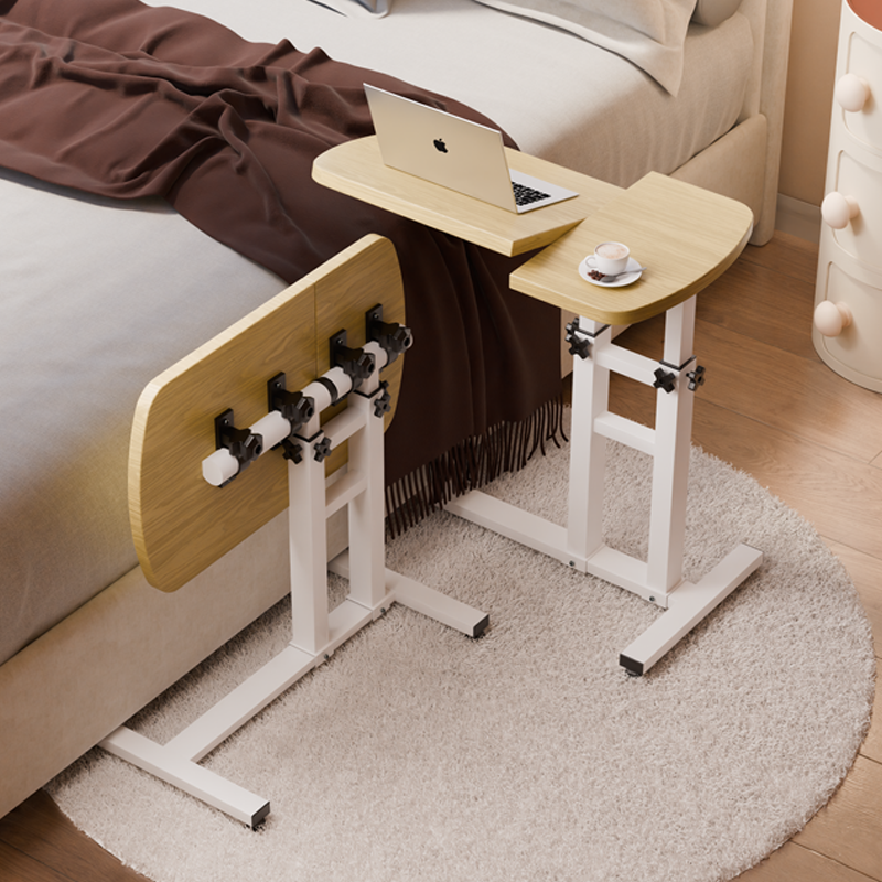 简易升降家用床边桌可移动办公桌