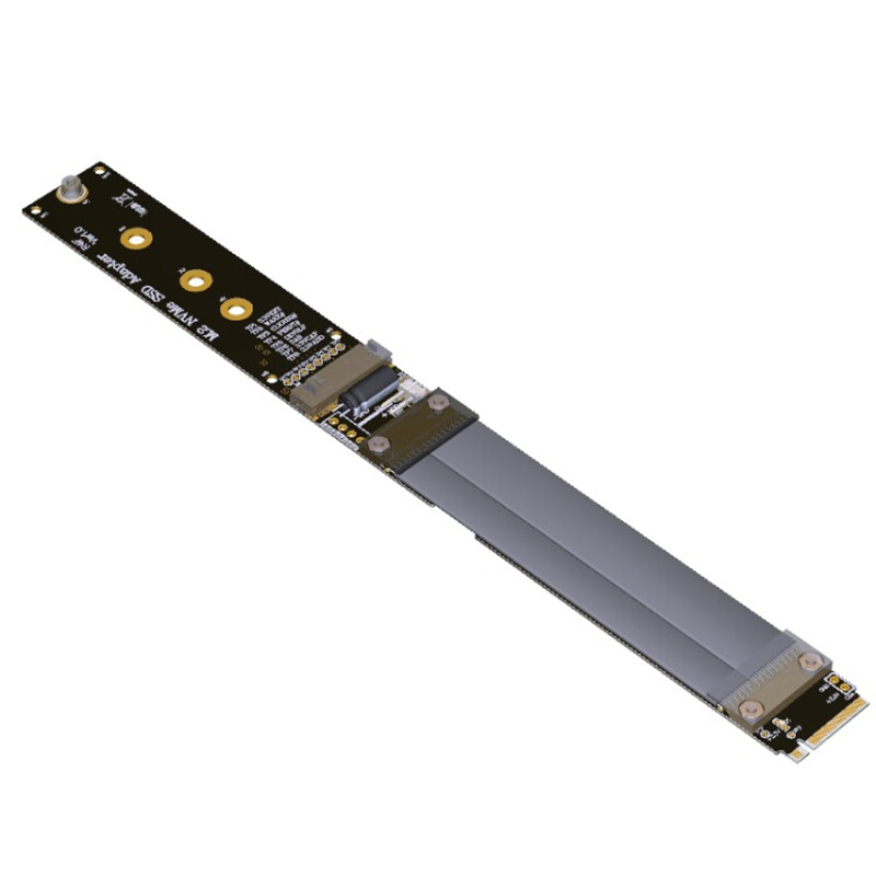 匀发M.2 NVMe SSD固态硬盘延长线 M2支持PCI-E 3.0 x4全速 ADT