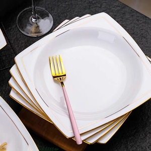 索优特菜盘中式陶瓷餐具
