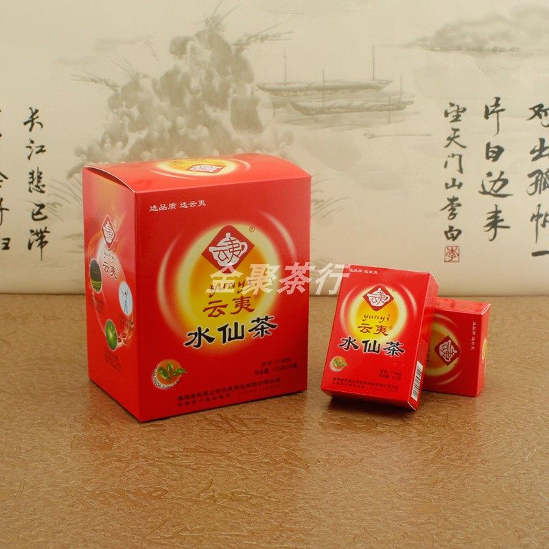 云夷YY806水仙茶125克/小泡红色礼盒装大红袍武夷岩茶经典款 正品
