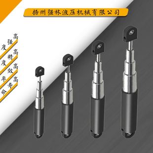 一件设计定制液压缸多级双作用机械工程液压油缸前法兰工程油缸