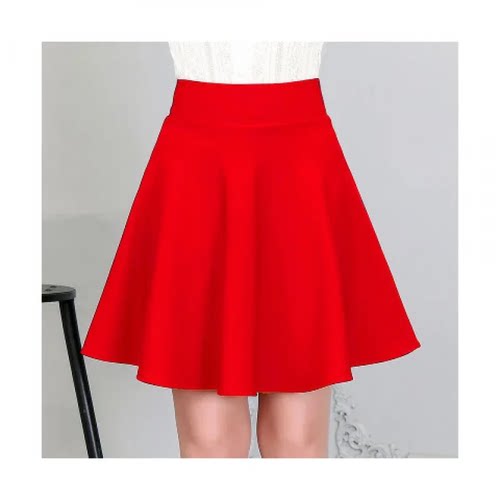 Spring Autumn Square Dance Half Skirt Large Size Sport Skirt