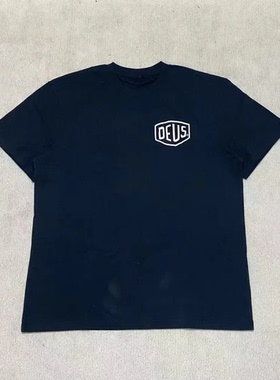 Latest DEUS Truck Print Retro T-shirt Print Short Sleeve Hig