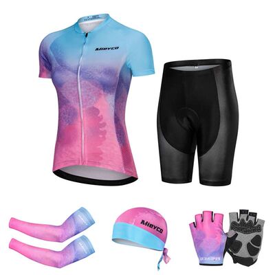 Mieyco Cycling Jersey Set for Women, Cycling Clothing, Summe