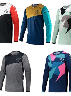 Men's Long Sleeve Motocross Cycling Jerseys Downhill Mountai