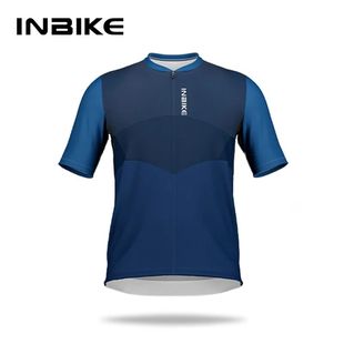 INBIKE Short Sleeve Cycling Clothes Men's Wide Plus Size Sum