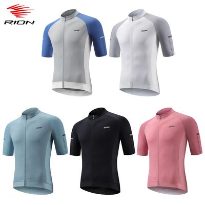 RION Men Cycling Jersey Bicycle Clothing T-Shirt MTB Mountai