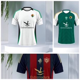 Cacereno Men's  Women's Short Sleeved T-shirts Training Jers