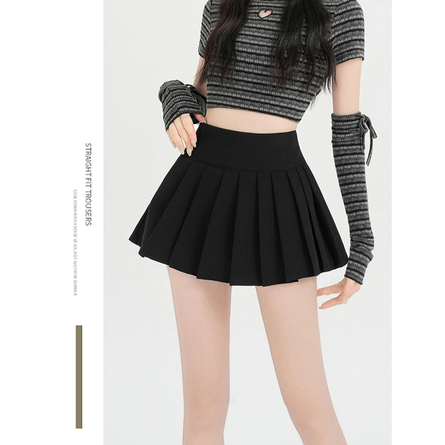 西装百褶黑色半身裙女2026春夏新款高腰显瘦a字短裙裤防走光裙子,女装/女士精品,半身裙,淘宝优惠券,粉丝福利购,淘宝优惠卷