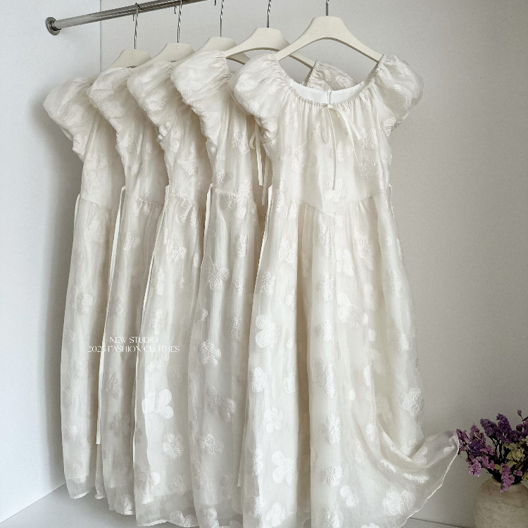 夏日绝美独特漂亮长裙A字裙