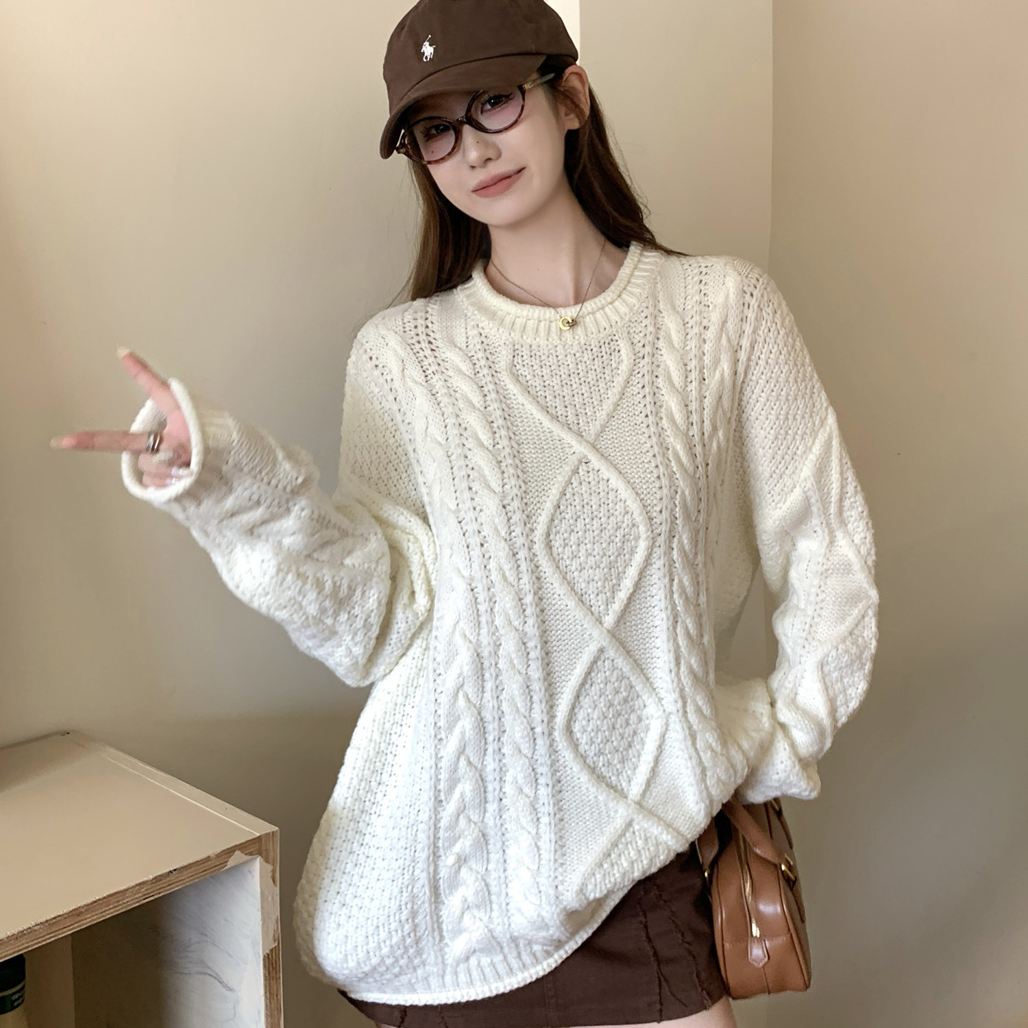 巨好看冬季穿搭内搭针织衫上衣