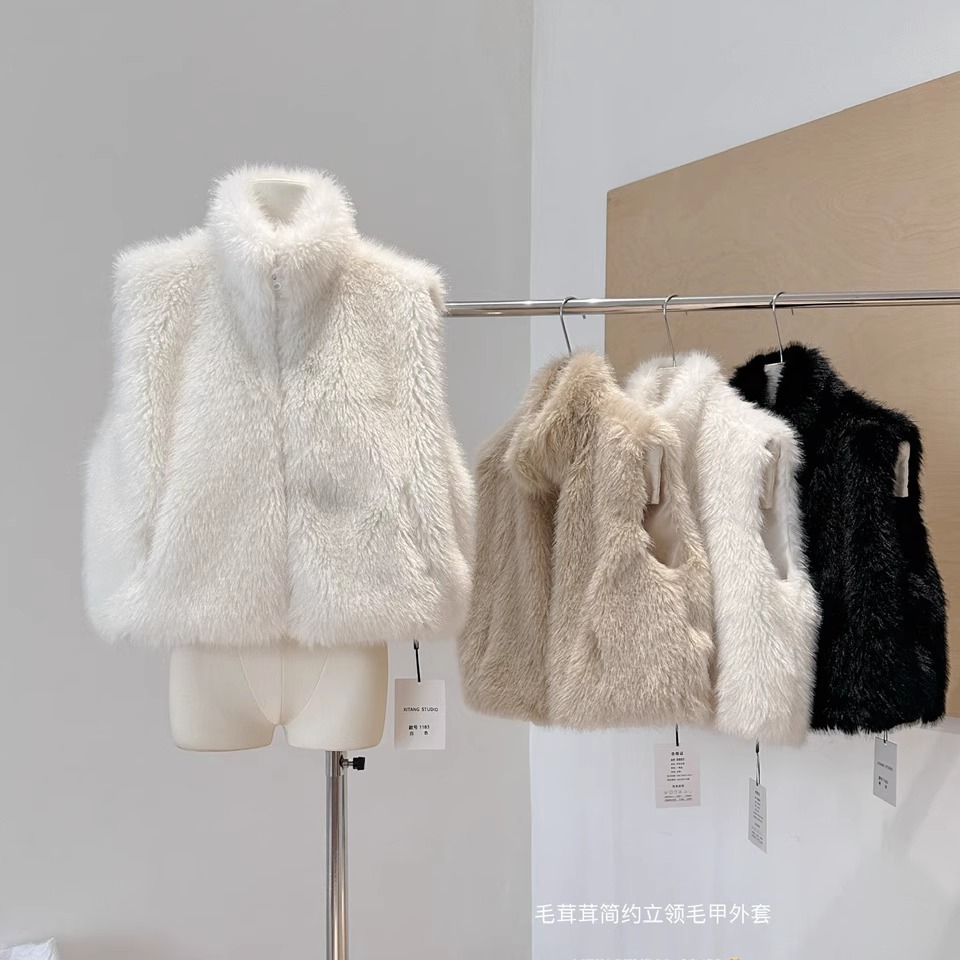 【免费试穿，先用后付】毛茸马甲