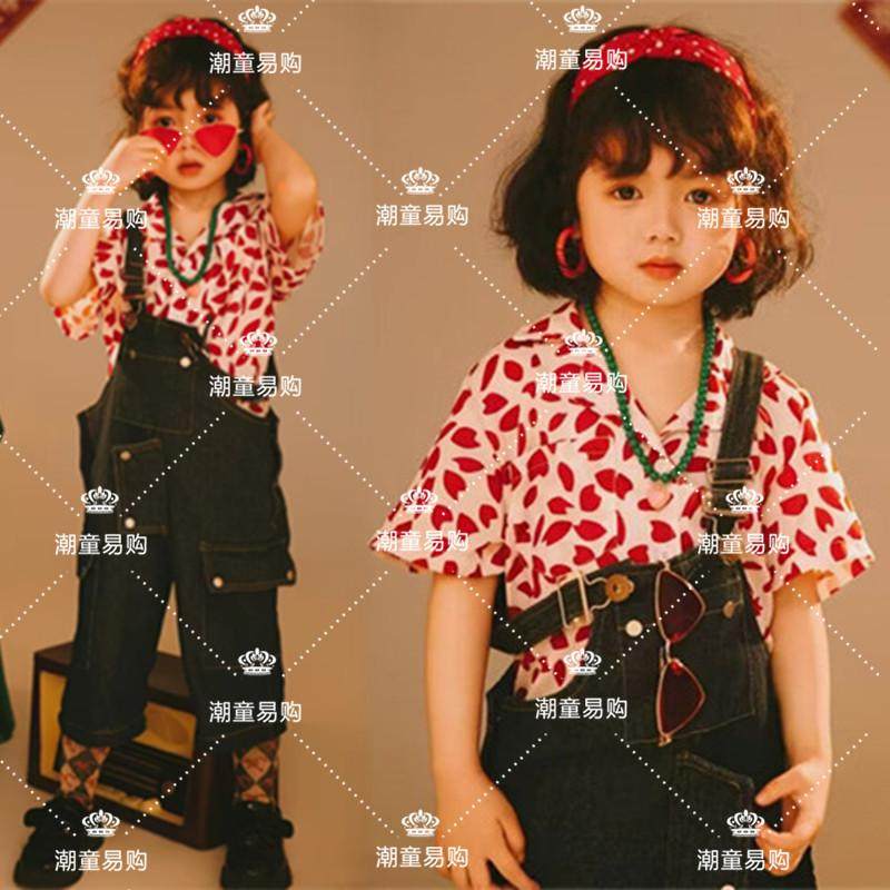 女童复古港风发箍无耳洞耳夹款