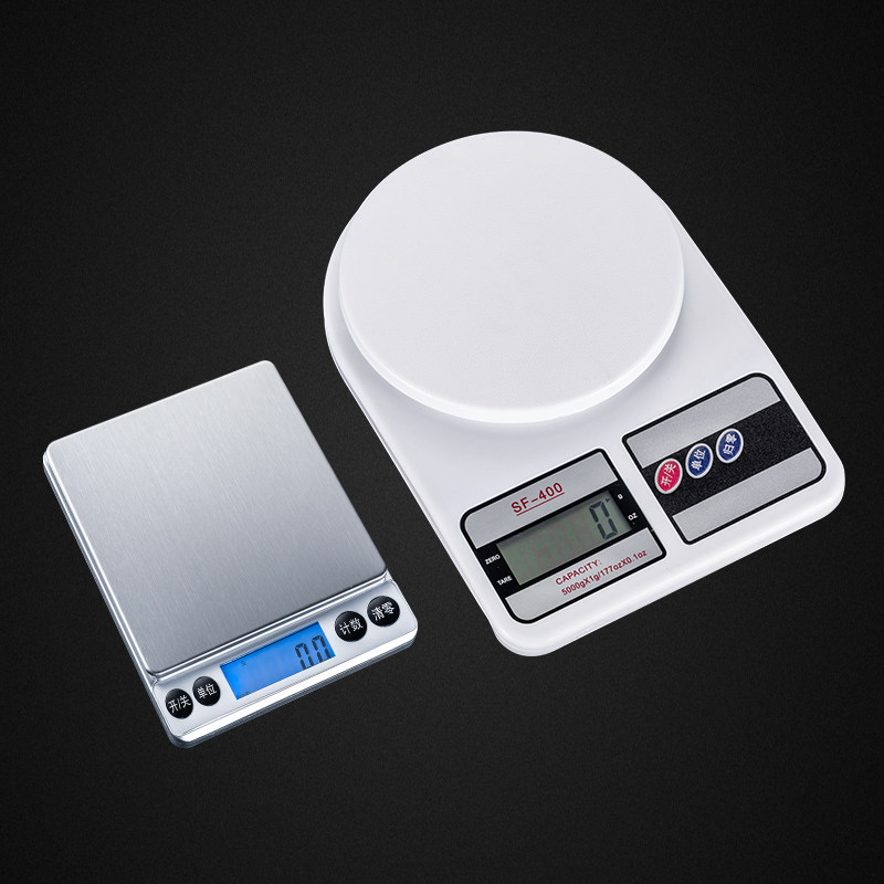 厨房秤家用小型电子称烘焙电子秤0.1g数度精准称重器食物克称小秤