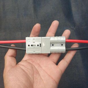 汽车驻车空调专用插头连接器公母对接头2芯孔银触点端子接线插口