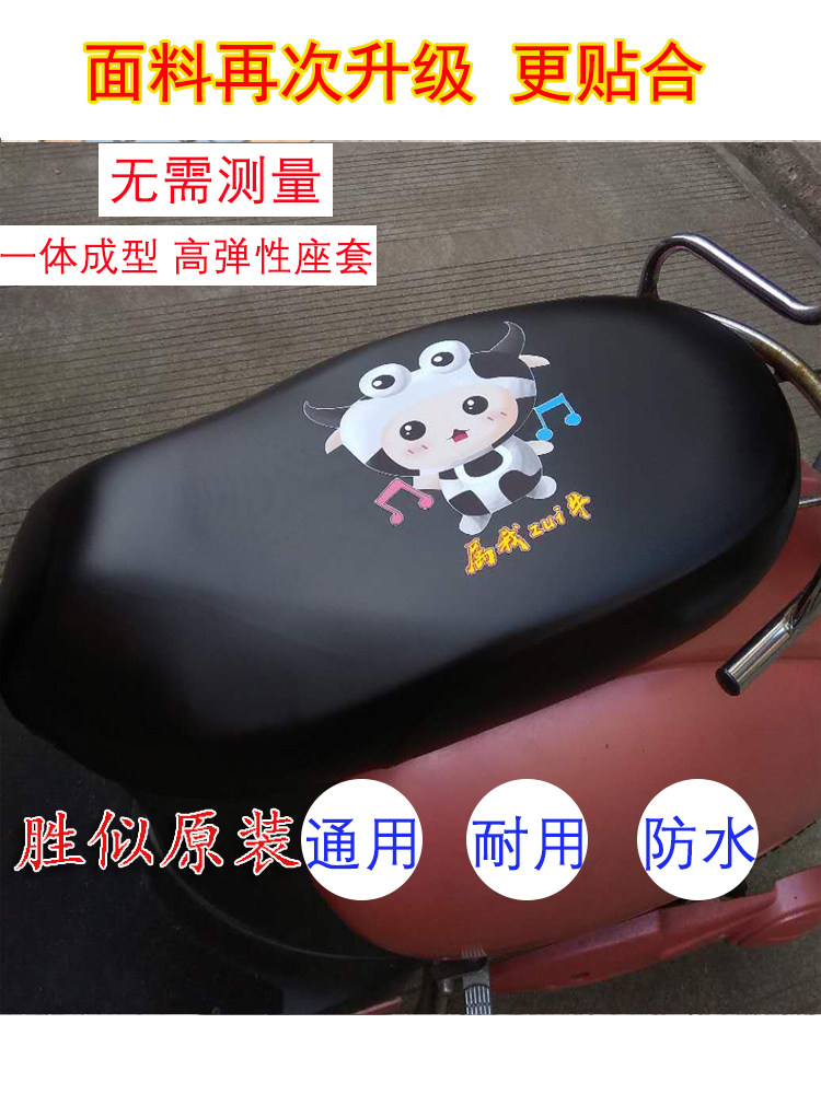 .速派奇踏浪塞克捷马电动车座鞍垫后坐垫自行车座套防水防雨摩A