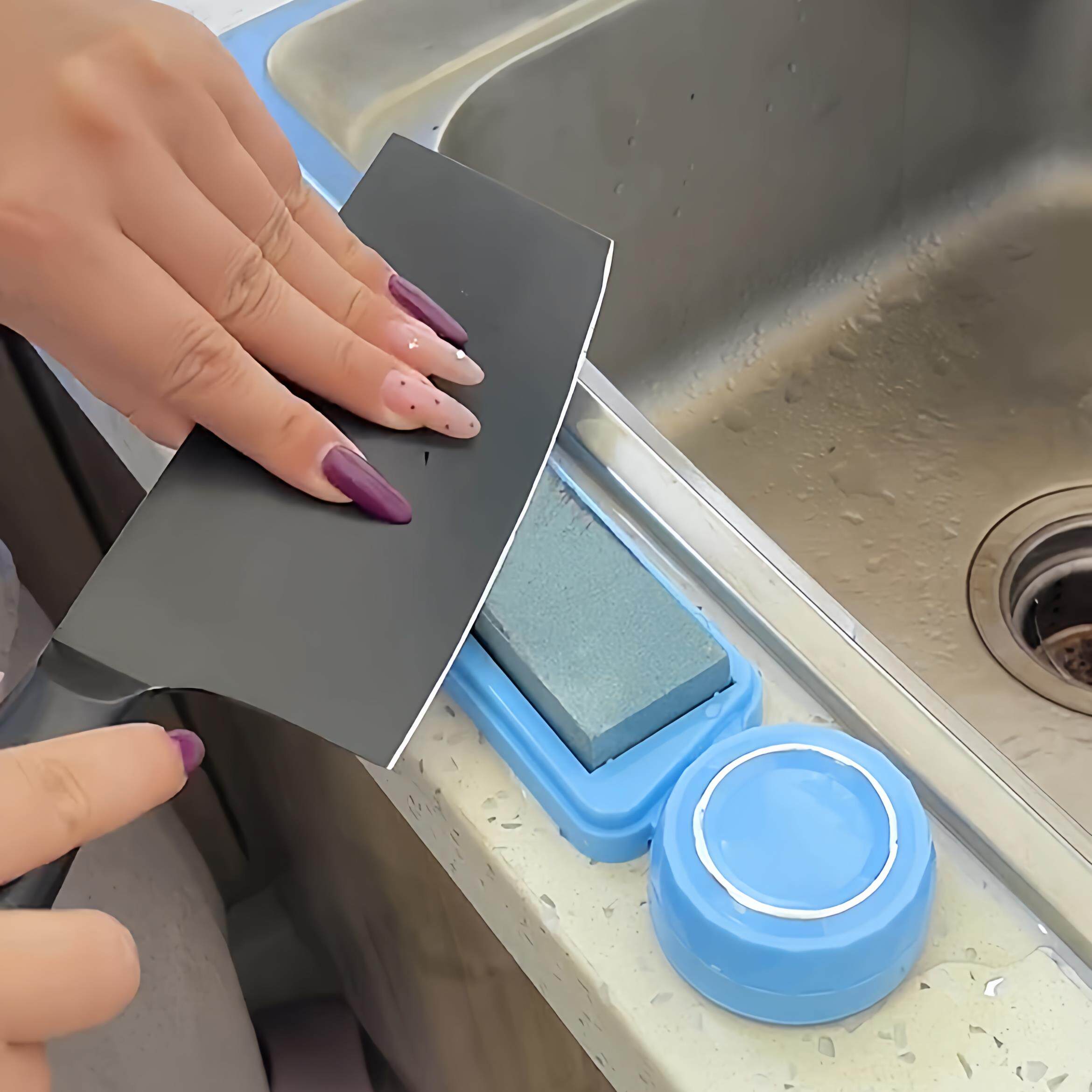 家里有了这个吸盘防滑磨刀石