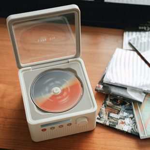 Syitren/赛塔林R200 CD播放机双向蓝牙复古怀旧ins高颜值送礼音箱