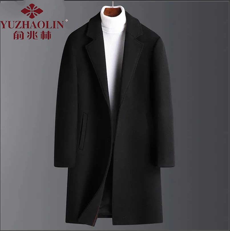 大衣中长款秋冬外套男士呢子风衣