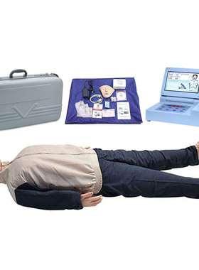 懿模大屏幕液晶彩显全自动电脑心肺复苏模拟人 km/cpr690