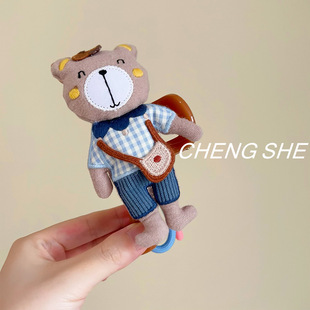 趣味森林 可爱发夹后脑勺鲨鱼夹ins 韩国卡通抓夹女感2025新款