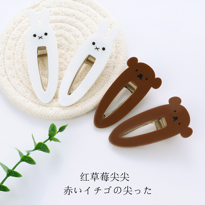 可爱ins风日系米菲兔发夹