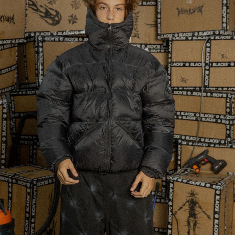 2024AW美式复古连帽羽绒服