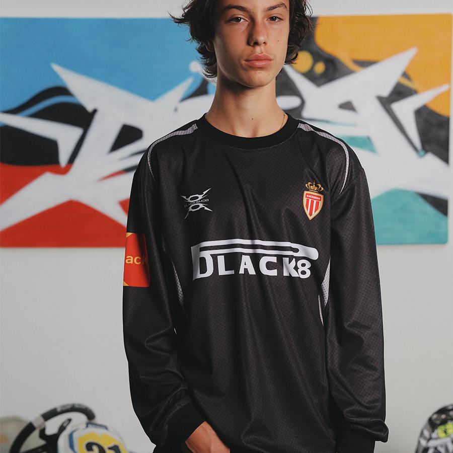 BLACK8MOB长袖赛车速干T恤