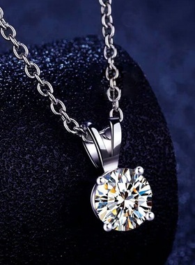 新款高档珠宝豪华镶嵌人工培育宝石流行时尚钻八心八箭2克拉吊坠