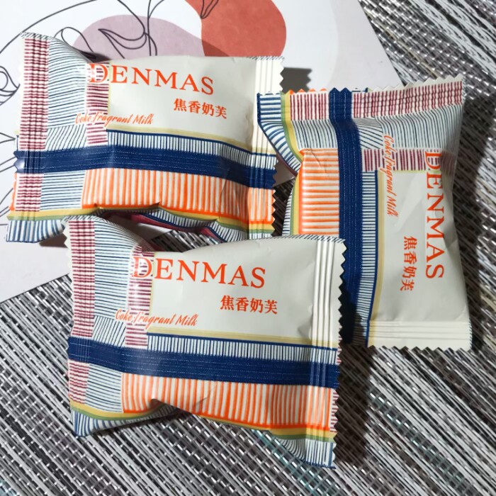 DENMAS丹玛仕焦香奶芙散装休闲零食结婚庆喜糖果伴手礼喜礼小吃