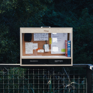 收纳展示框led灯箱创意发光咖啡亚克力工业风广告牌招牌手办潮玩