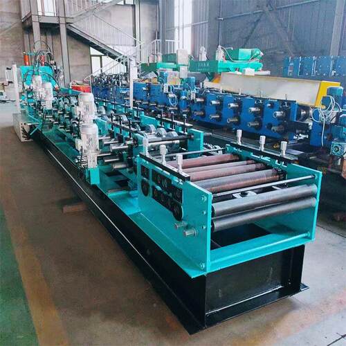 C钢型檩条建筑钢构双线无型极智控换型高效冷弯多格成加工规设备