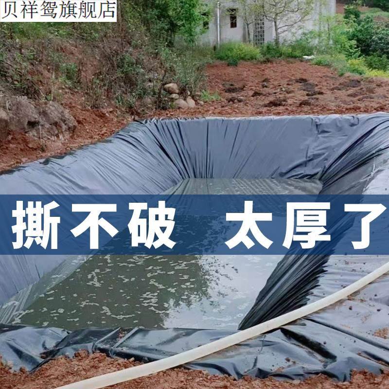 养鱼池专用防水布储水池油布鱼塘防渗膜水产养殖帆布防晒防雨篷布