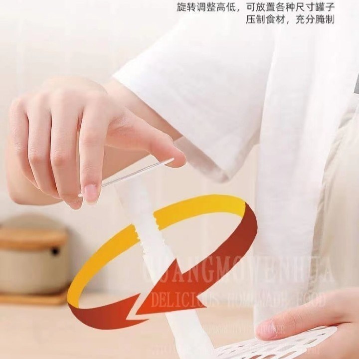 新款腌菜压菜神器下压架泡菜坛家用压菜器腌制玻璃压菜石头泡酒