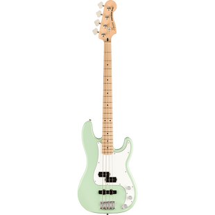 Fender芬达FSR Affinity系列PJ冲浪绿初学者入门四弦电贝司电贝斯