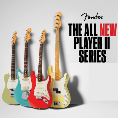 墨产Fender芬达PlayerII 玩家二代系列 Stratocaster单单双电吉他