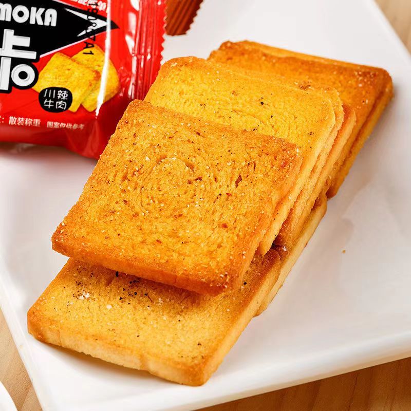 【品尝装】妙味佳烤馍片休闲零食馍片零食香酥馒头片整箱办公室