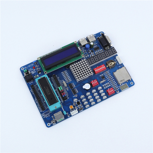 带kit2仿真器 pic开发板套件 PIC单片机学习板 PIC16F877A开发板