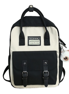 极速Hong Kong 2021 new backpack Korean verMsion of the simpl