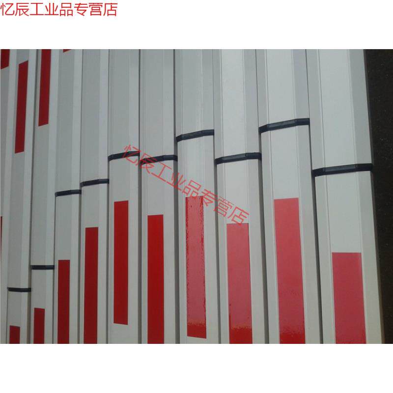 顺方道闸杆-3-8米长伸缩道闸杆/100*45伸缩八角杆无孔3米
