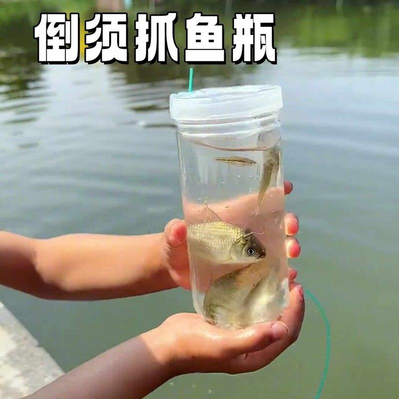 倒须抓鱼瓶只进不出儿童户外捕捉鱼神器亲子互动捉小鱼虾蟹塑料瓶