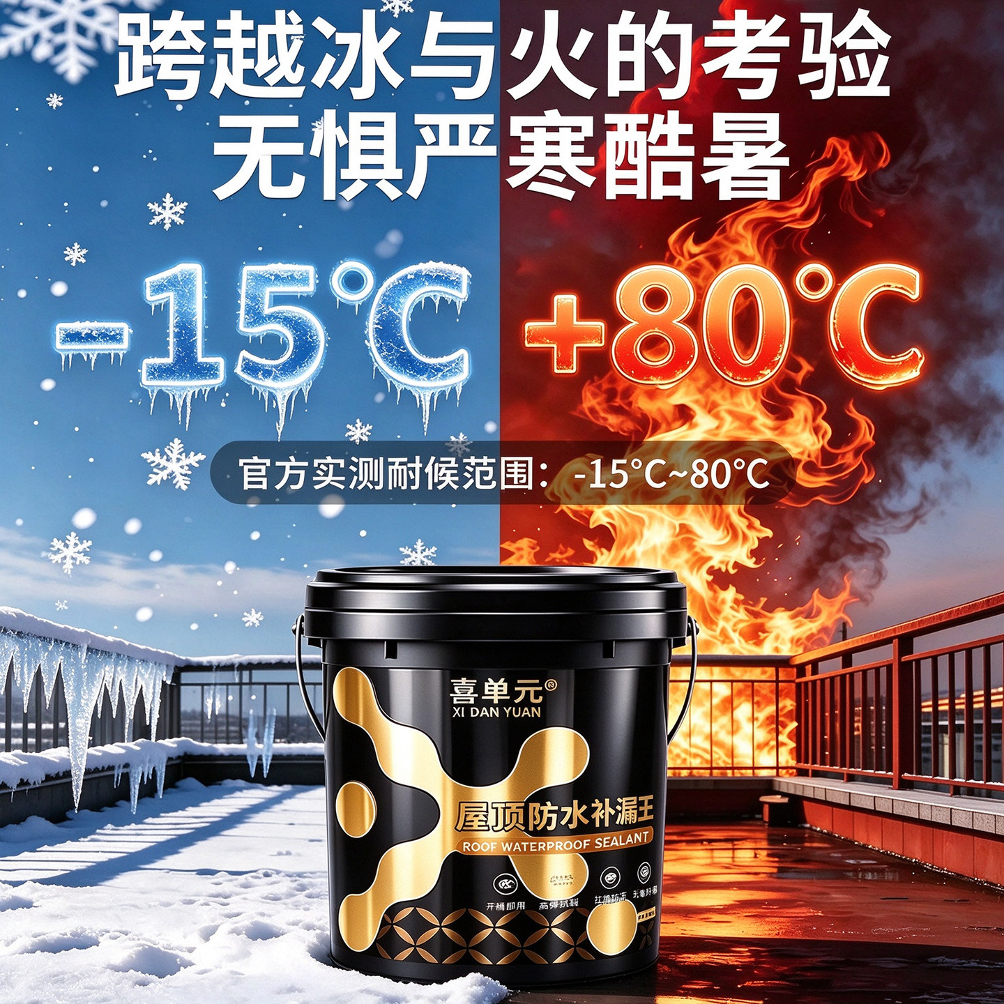 【80年漏水包赔】防水胶补漏裂缝