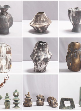 花器售楼处陶瓷简约现代