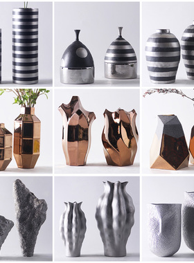 摆件样板间创意陶瓷简约现代