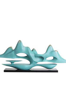 创意售楼处装饰摆件新中式